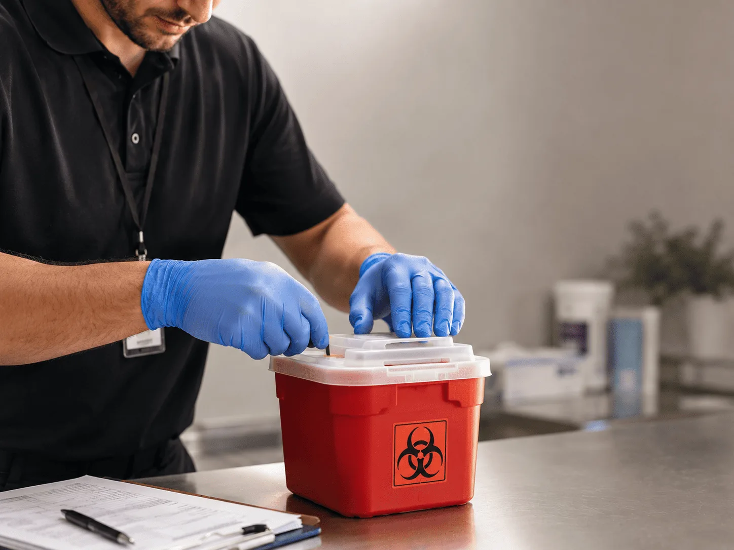 Why choose Sharps Waste Disposal in Colcord, OK